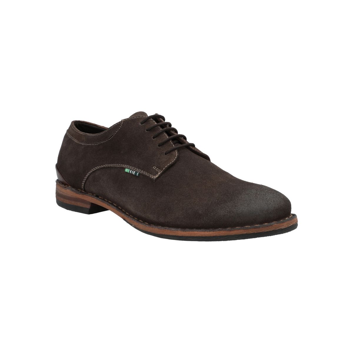 ROCKFORD - Zapato Cuero Hombre Marzio Café Oscuro ROCKFORD