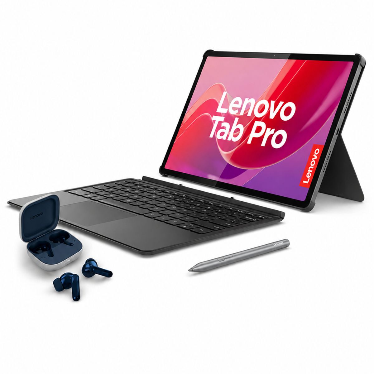 LENOVO - Tablet Lenovo Tab Pro 12 8GB 256GB incluye teclado, lápiz y audífonos