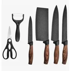 GENERICO - Set De Cuchillos Premium Antiadherentes