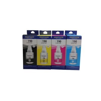 Pacific Color Pack 4 Tintas Alternativas Gi -190 Compatible