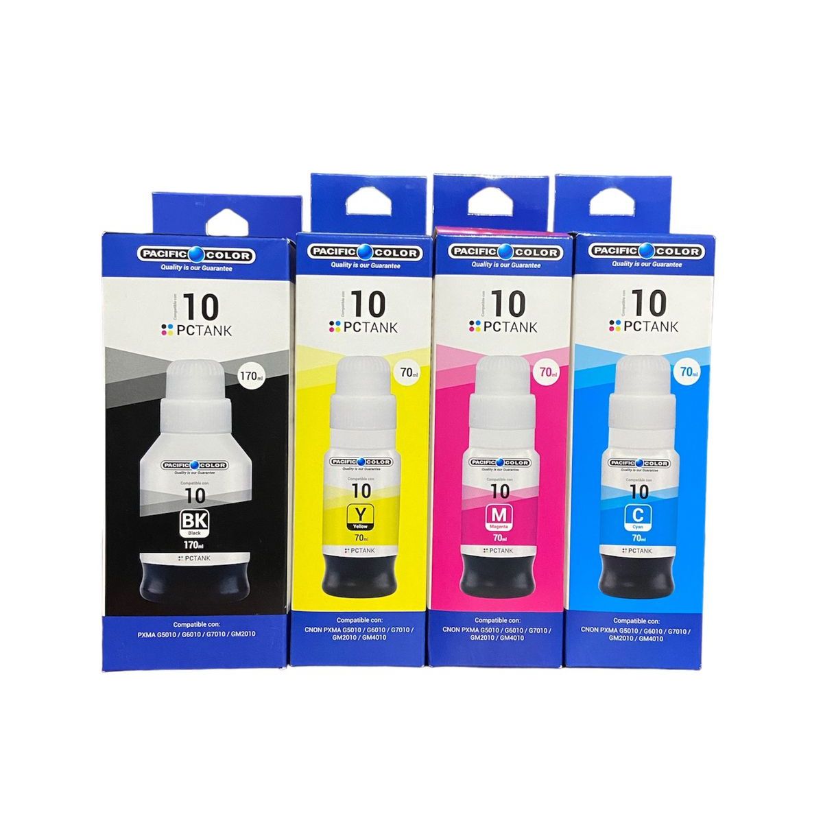 PACIFIC COLOR - Pack 4 Tintas Alternativas GI-10
