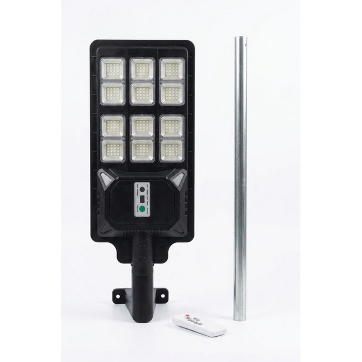 GENERICO - Foco Solar Led Potencia 1000w + Soporte Negro Blanco Frío