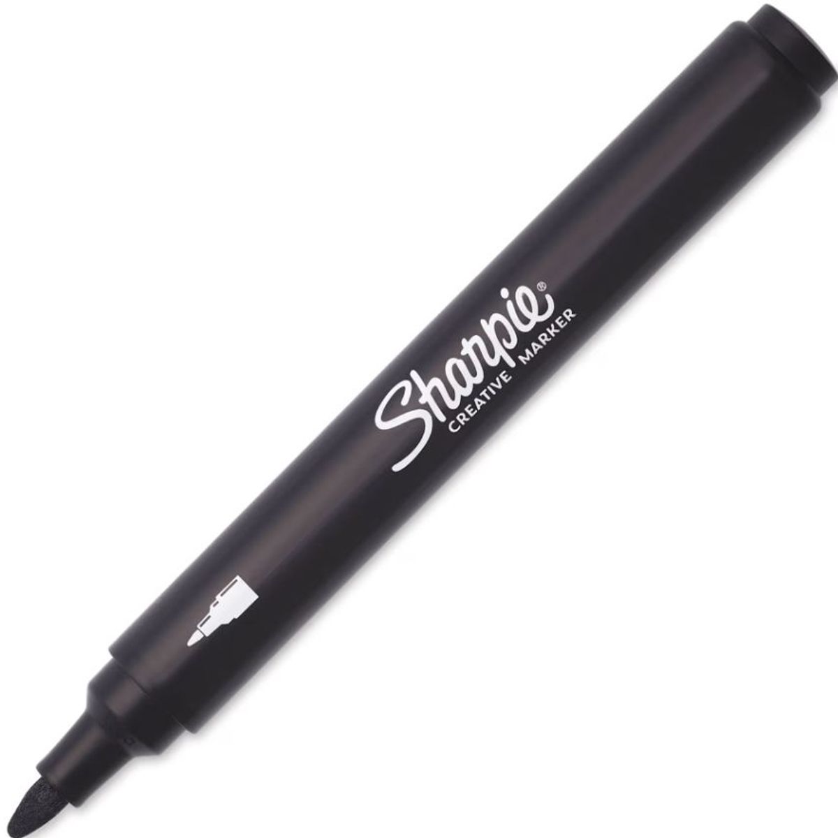 SHARPIE - Marcador Acrílico Punta Bala Negro SHARPIE