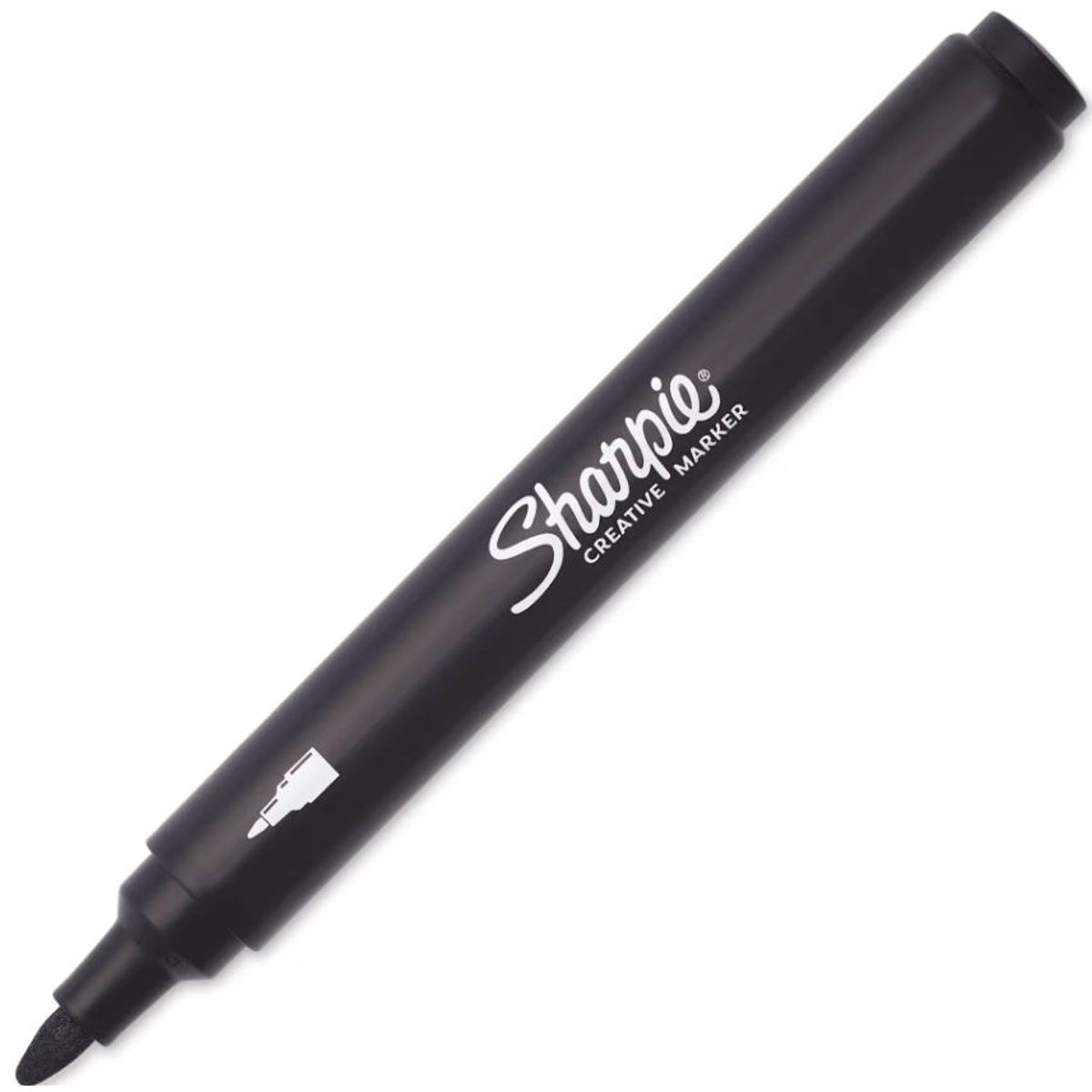 SHARPIE - Marcador Acrílico Punta Bala Negro SHARPIE