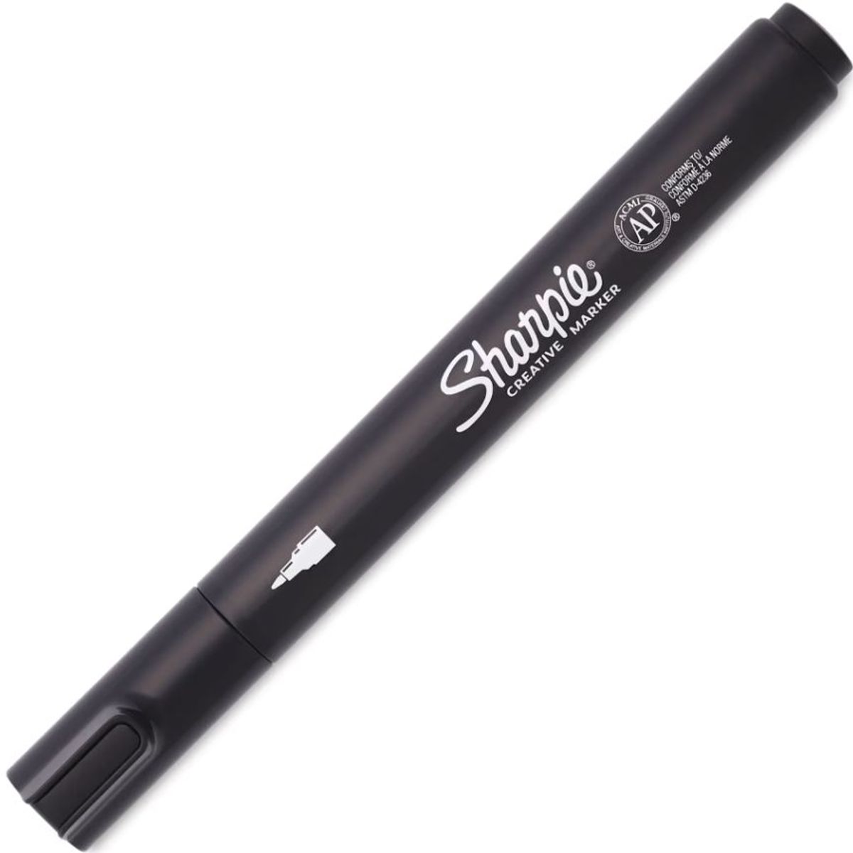 SHARPIE - Marcador Acrílico Punta Bala Negro SHARPIE