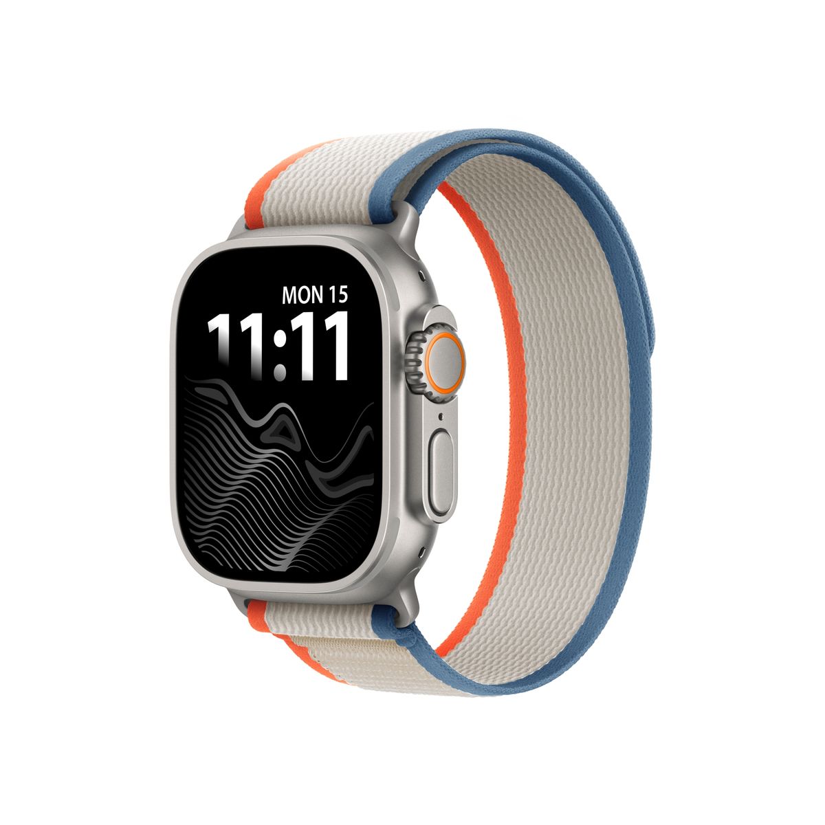 GENERICO - Correa Trail loop titanio compatible con Apple Watch