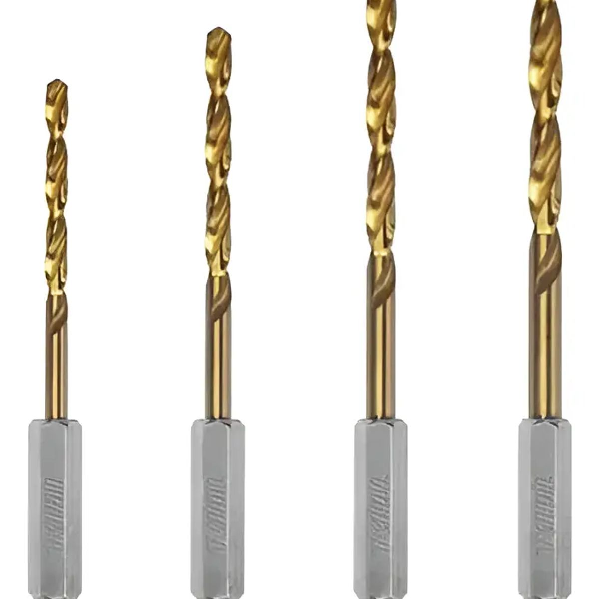 TOTAL TOOLS - JGO BORCAS PARA METAL HEX POR 4PCS TOTAL