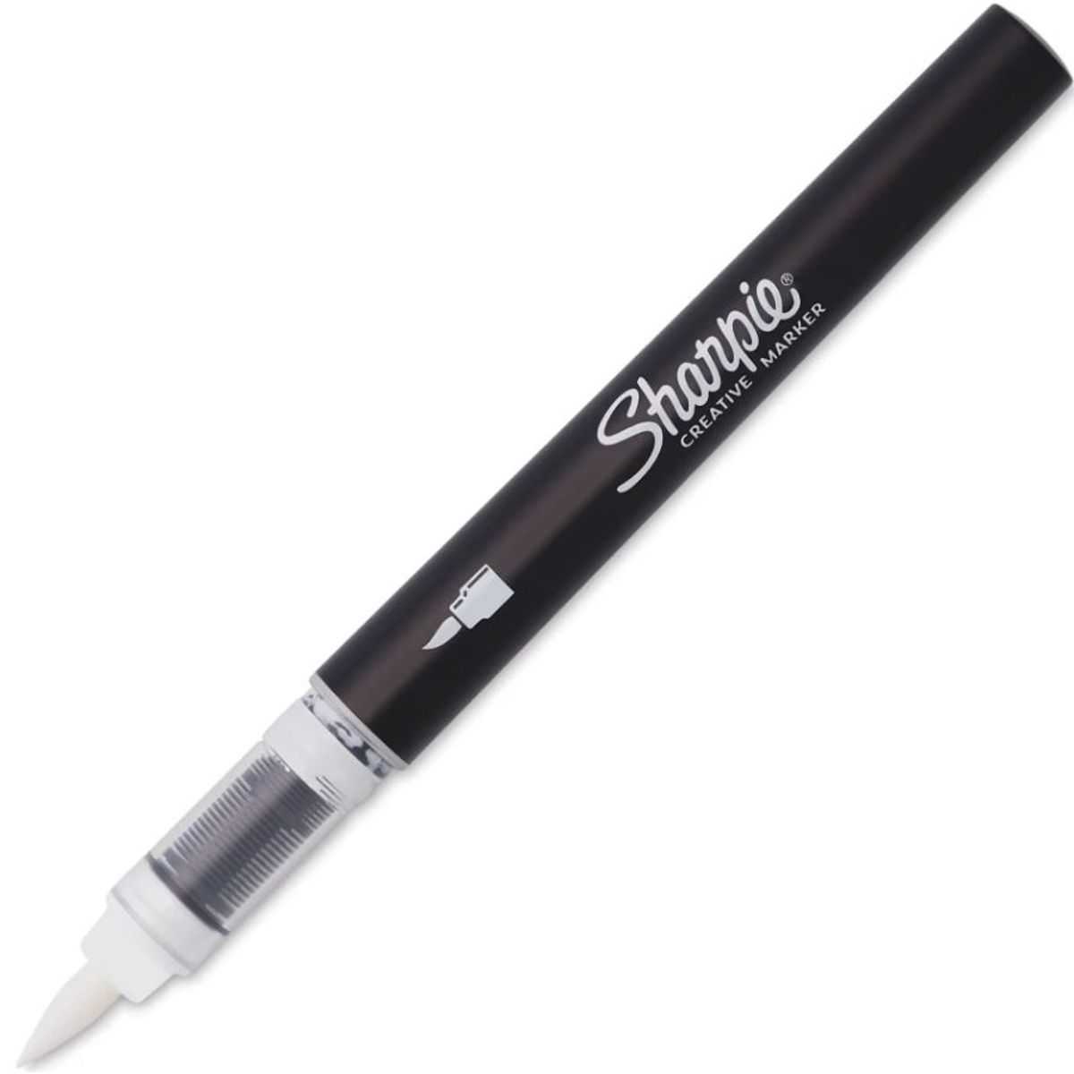 SHARPIE - Marcador Acrílico Punta Pincel Blanco SHARPIE