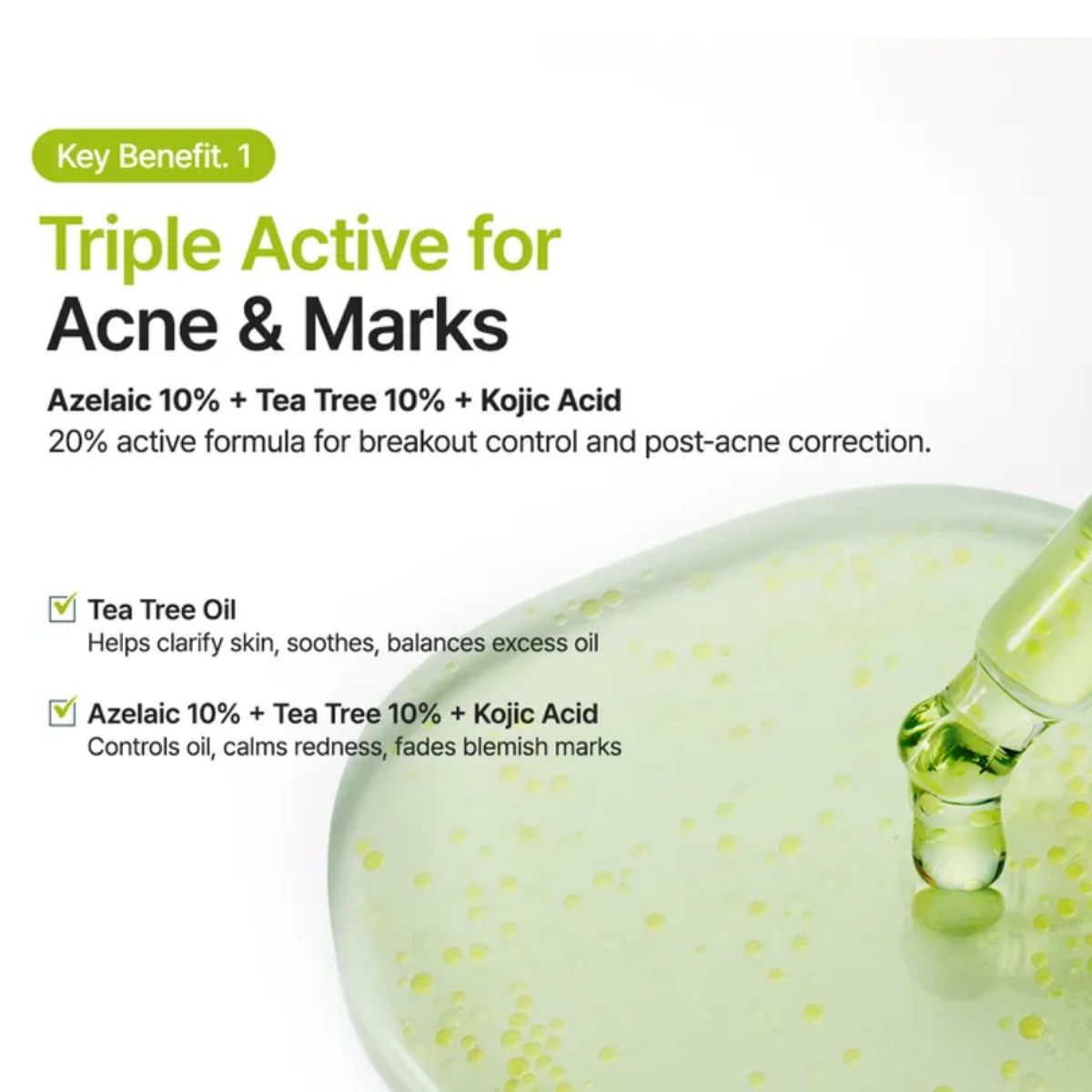 PURITO - Azelaic Acid 10 Kojic Teatree Serum 30ml