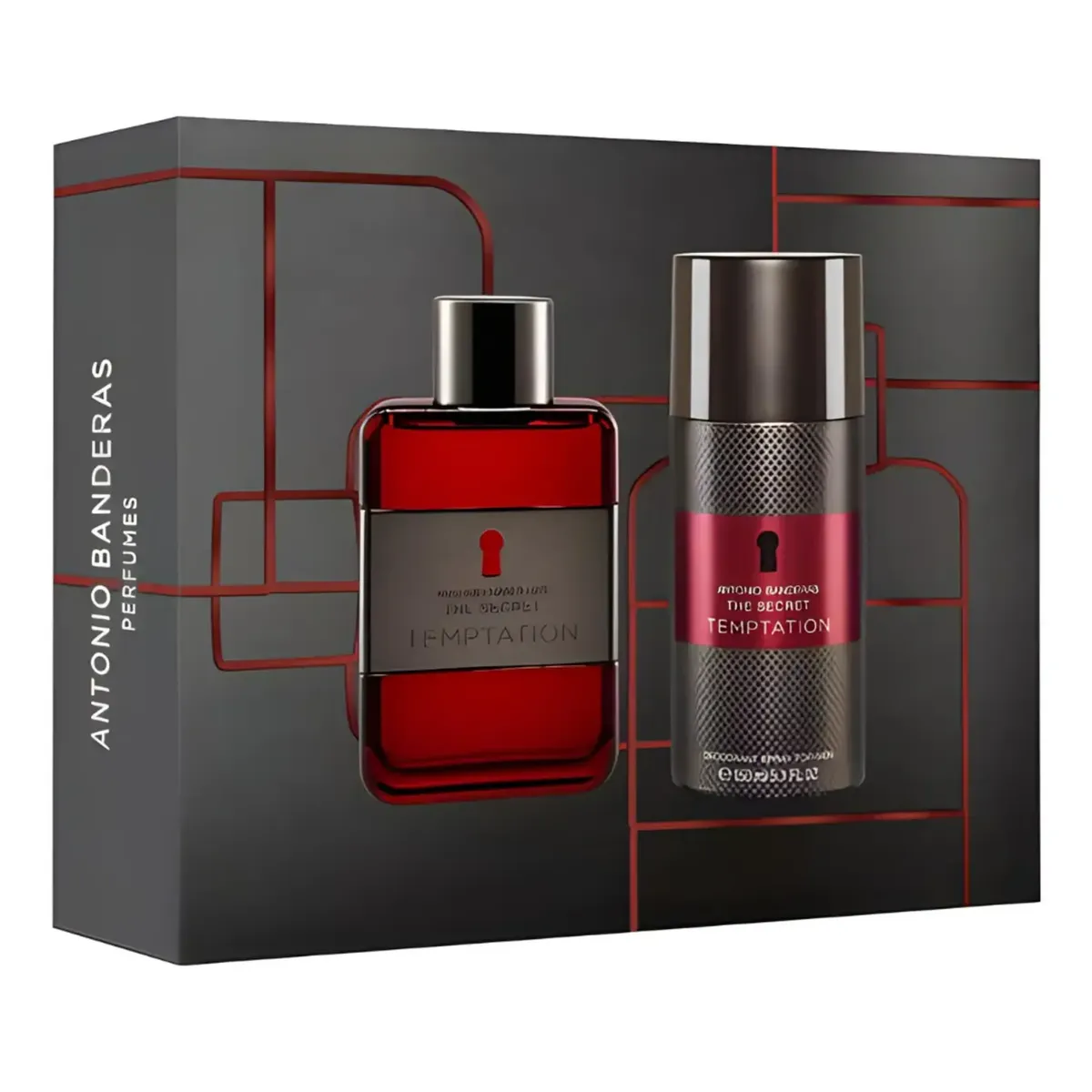 ANTONIO BANDERAS - ANTONIO BANDERAS THE SECRET TEMPTATION ESTUCHE EDT 100ML+DES 150ML
