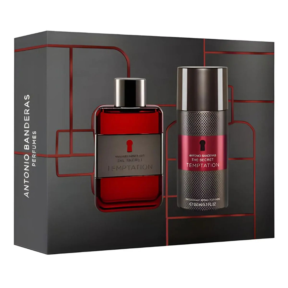 ANTONIO BANDERAS - ANTONIO BANDERAS THE SECRET TEMPTATION ESTUCHE EDT 100ML+DES 150ML