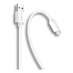 GENERICO - Cable de carga rápida USB a micro USB Blanco
