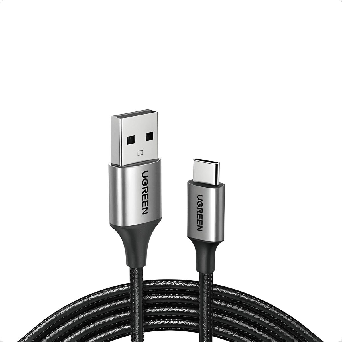 GENERICO - Cable USB 2.0 2m 60128 con entrada USB a salida USB c Negro