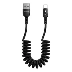 GENERICO - Cable tipo c retráctil mcdodo espiral carga rápida 1.8m