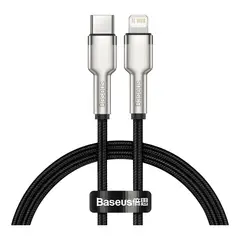 GENERICO - Cable iphone 2 metros USB c tipo c lightning carga rápida
