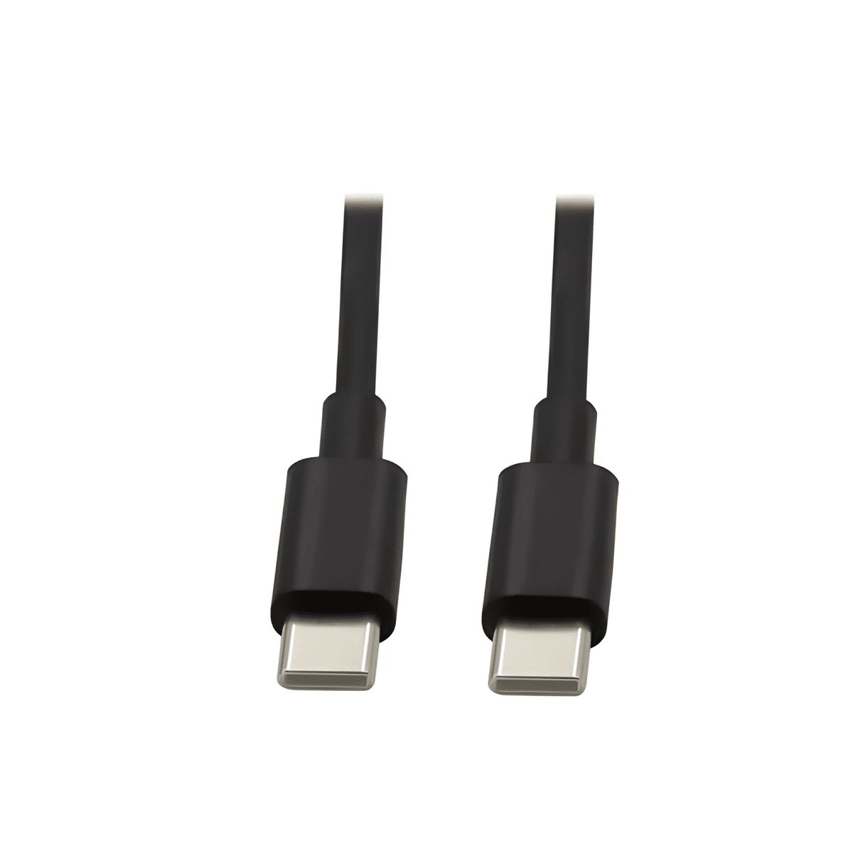 GENERICO - Cable USB tipo c - tipo c carga y datos 60w philco Negro