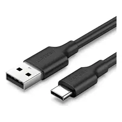 GENERICO - Cable cargador USB a a USB tipo c quick charge de 1m