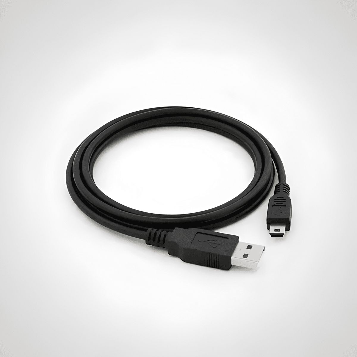 GENERICO - Cable mini USB a USB 5 pines 1.8 metros