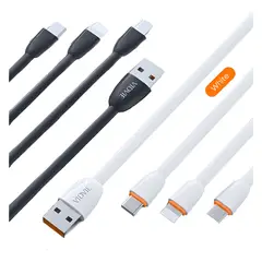 GENERICO - Cable USB micro-usb vidvie cb411 1m carga 15w motorola Negro
