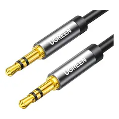 GENERICO - Cable redondo de 3,5 mm a 3,5 mm 1m