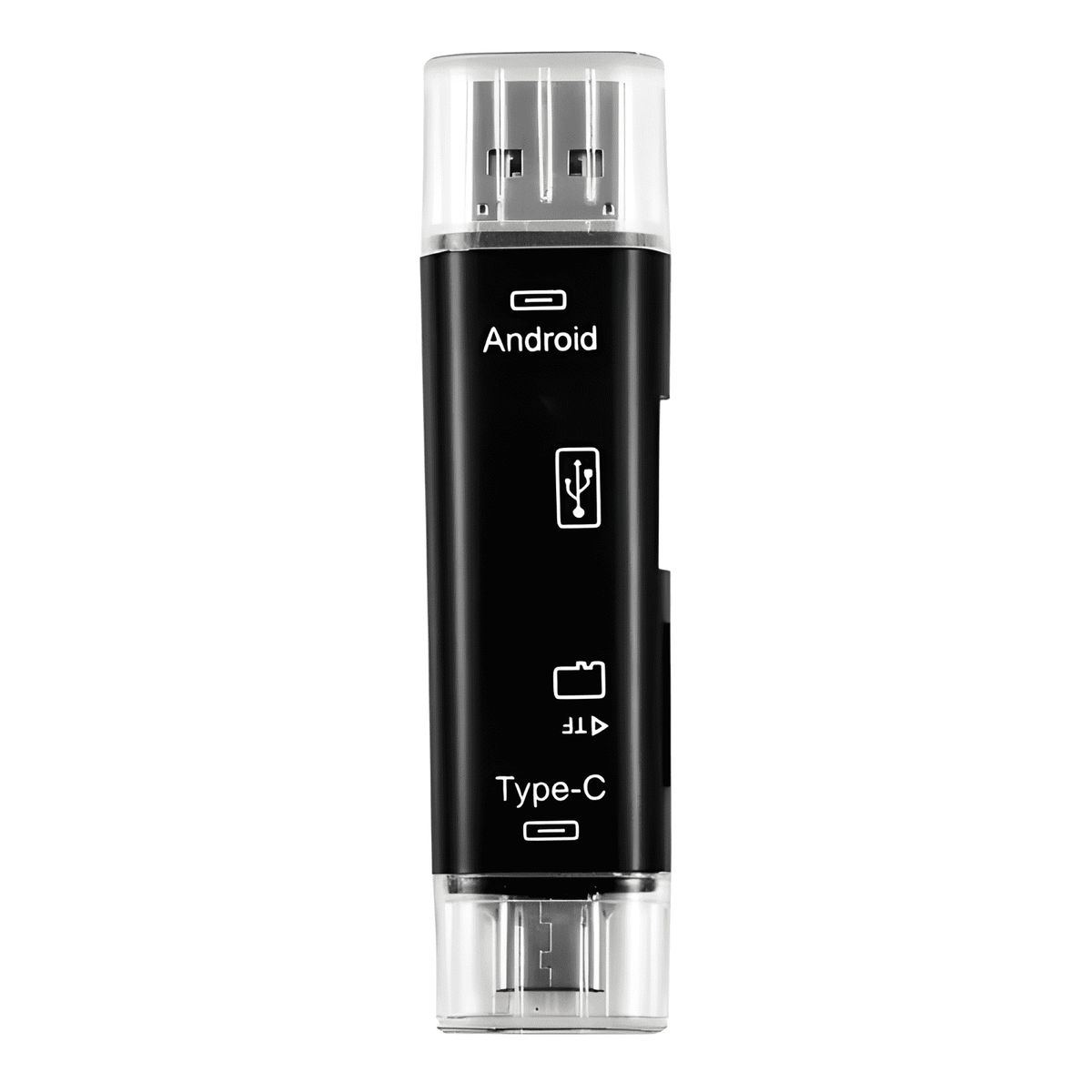 GENERICO - Multilector USB microsd a USB c microsd llavero android PC