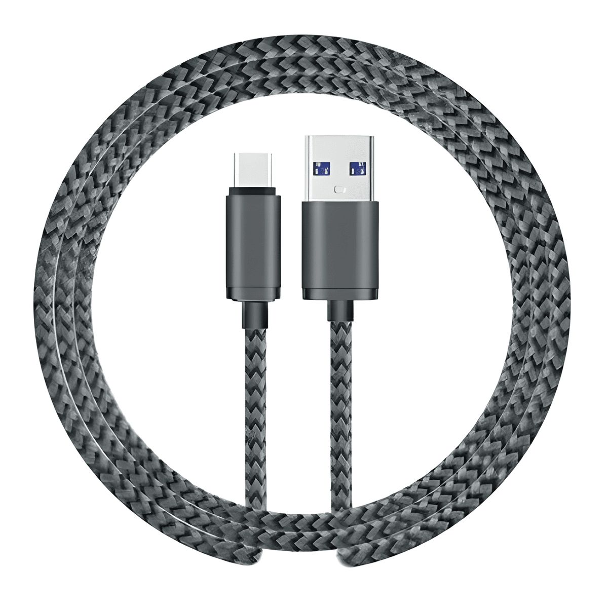 GENERICO - Cable tipo c 3 metros larga duración reforzado