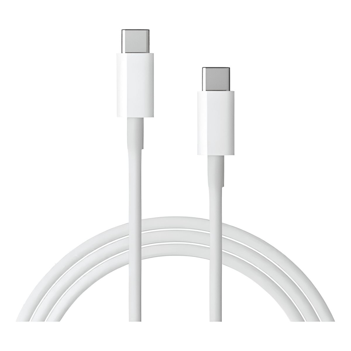 GENERICO - Cable USB tipo c a tipo c doble entrada datos y carga 2