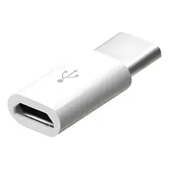 GENERICO - Adaptador micro USB hembra a tipo c macho OTG