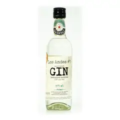DESTILADOS QUINTAL - Gin Los Andes 1 700ml Botánicos Nativos