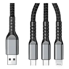 GENERICO - Cable USB para lightning certificado cable para iphone