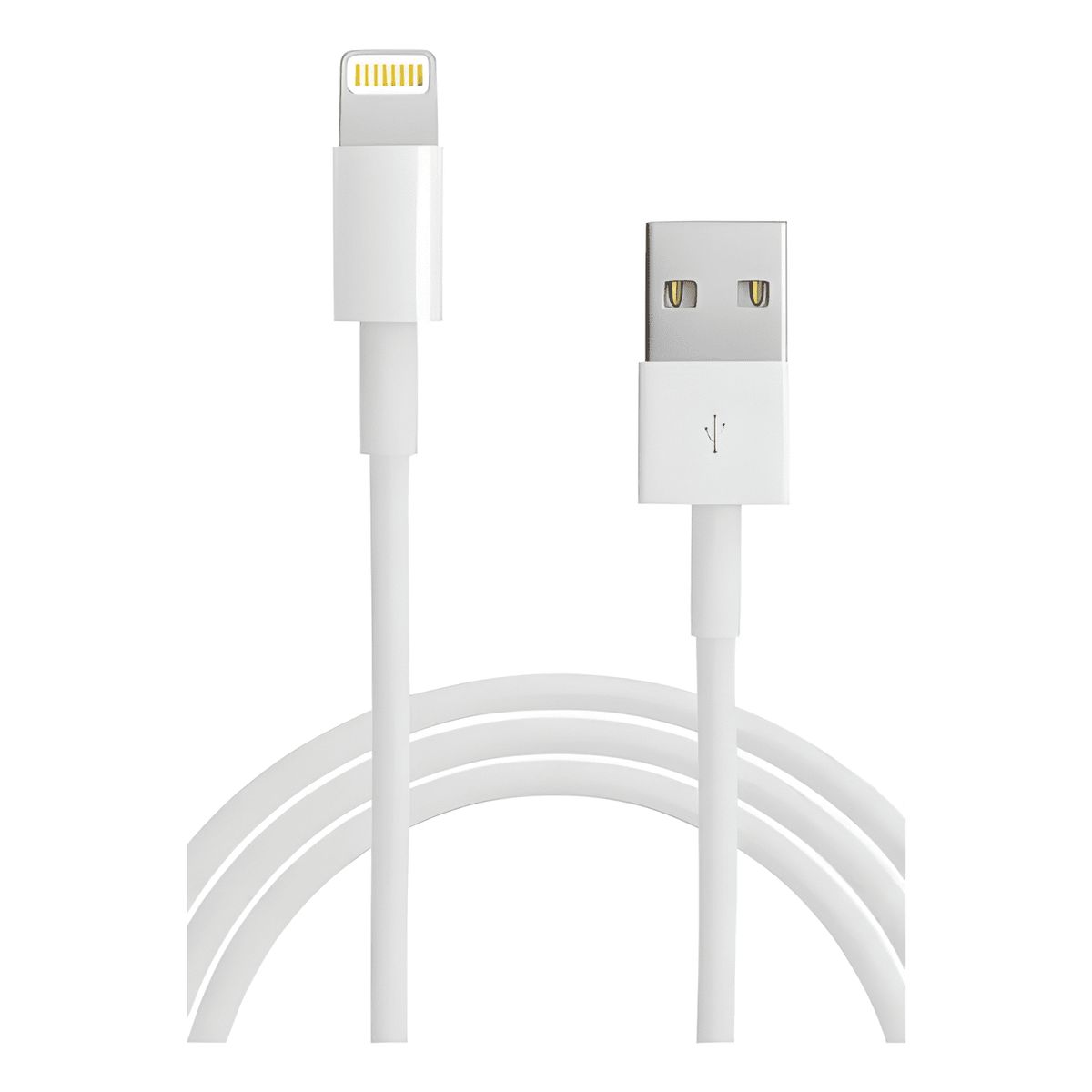 GENERICO - Cable USB carga rápida para iphone lightning 1mt