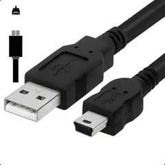 GENERICO - Cable mini USB v3 para playstation 3 carga y dato