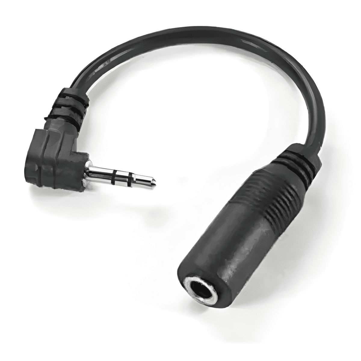 GENERICO - Cable plug 3.5 hembra a 2.5 macho 12cm