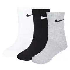 NIKE - CALCETINES NIÑO CREW 3PK TALLA 5-7