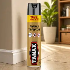 TANAX - INSECTICIDA AER ARAÑAS Y BARATAS 390CC