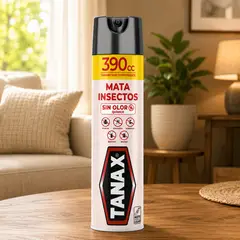 TANAX - INSECTICIDA AER MATA INSECTO SIN OLOR 390CC