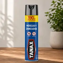 TANAX - INSECTICIDA AER MOSCAS Y ZANCUDOS 390CC
