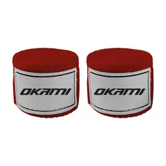 OKAMI - Venda para Artes Marciales Rojo - Okami..