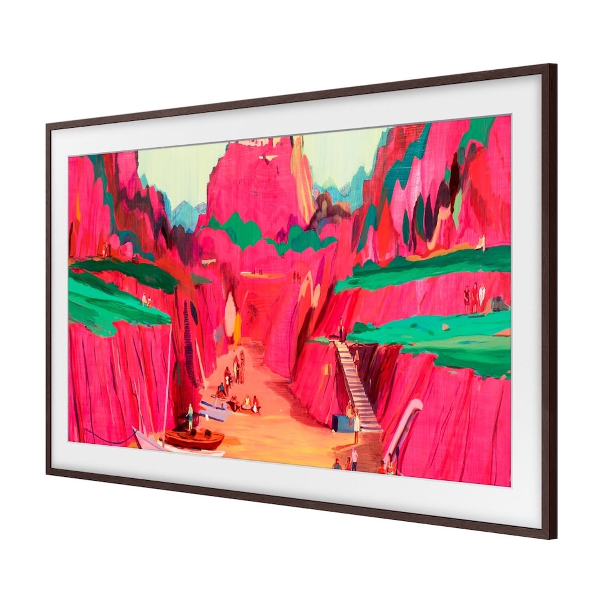 Marco Decorativo Samsung The Frame 85” Modern Brown, marca SAMSUNG - Foto Principal