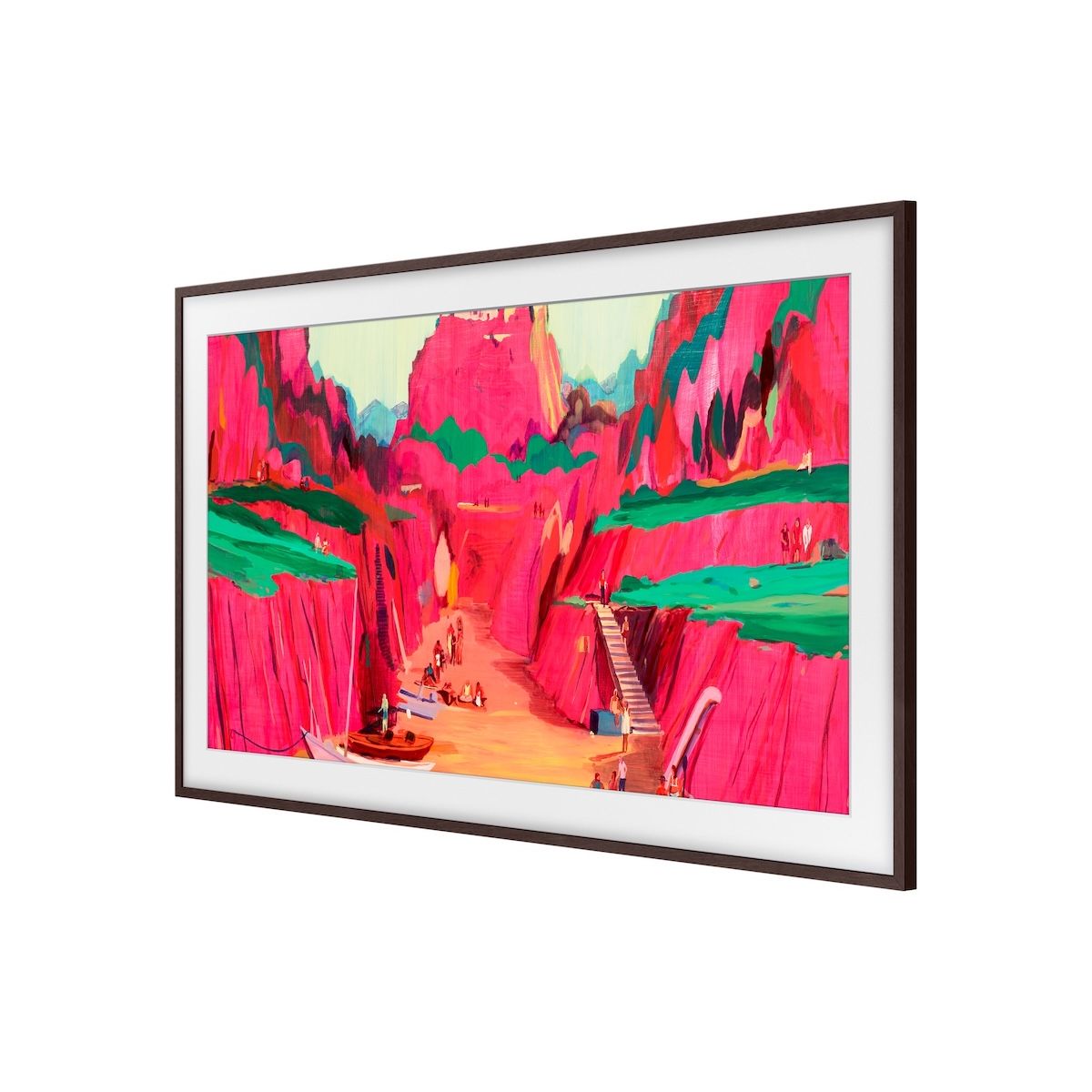Marco Decorativo Samsung The Frame 85” Modern Brown, marca SAMSUNG - Foto Principal