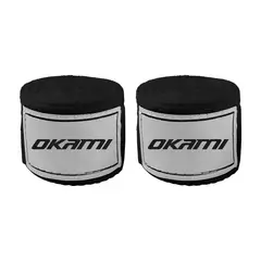 OKAMI - Venda para Artes Marciales Negro - Okami..