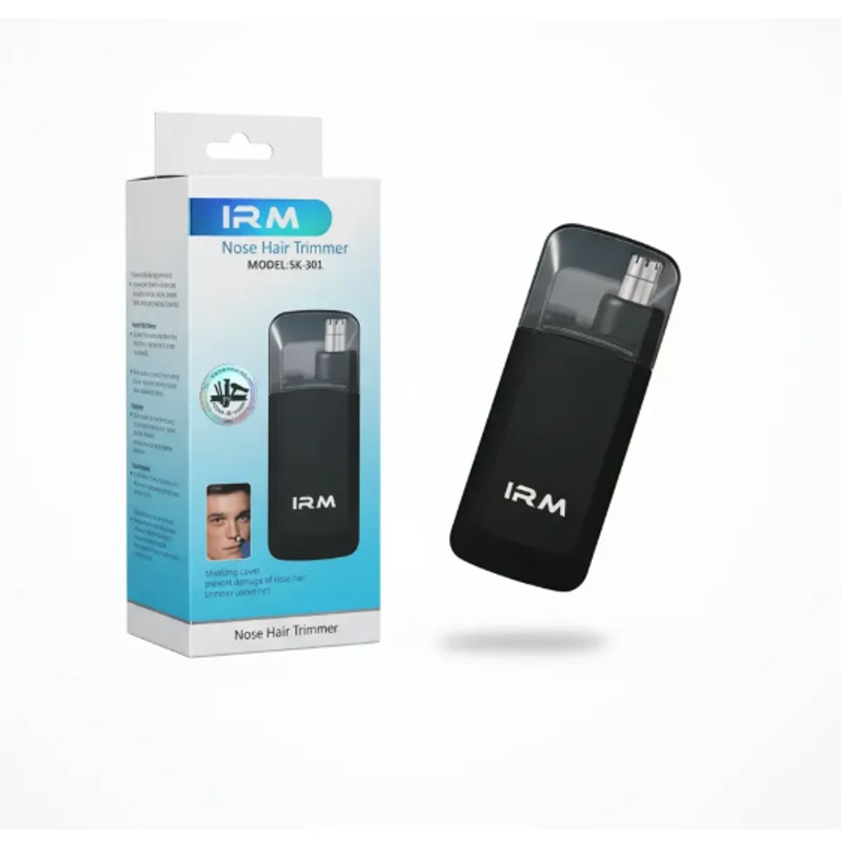 IRM - Depiladora Nasal 301 Recortador De Nasal Recargable Portatl