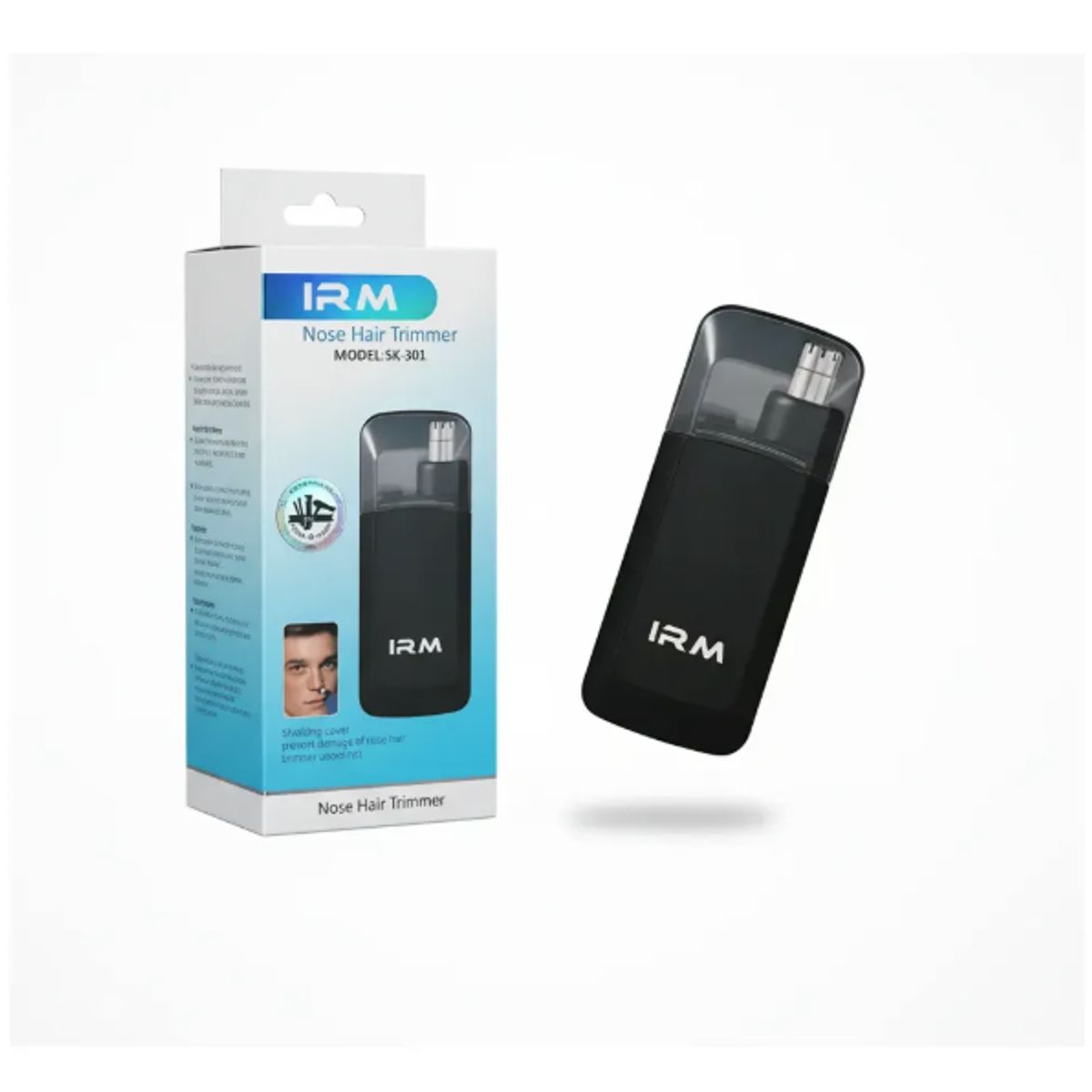 IRM - Depiladora Nasal 301 Recortador De Nasal Recargable Portatl