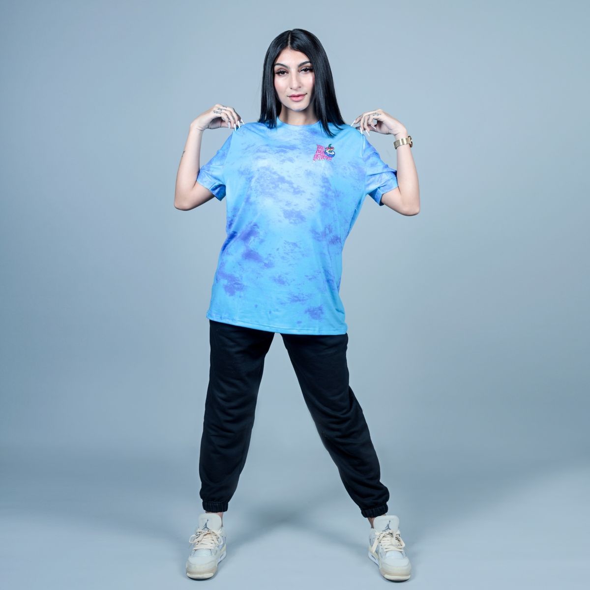 WHITE HELMET - Polera Dark Octopus