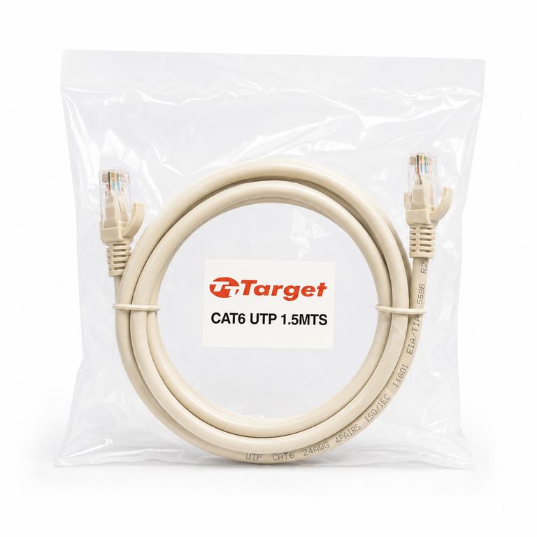 TARGET Cable de Red 150cm Patch Cord UTP Cat 6