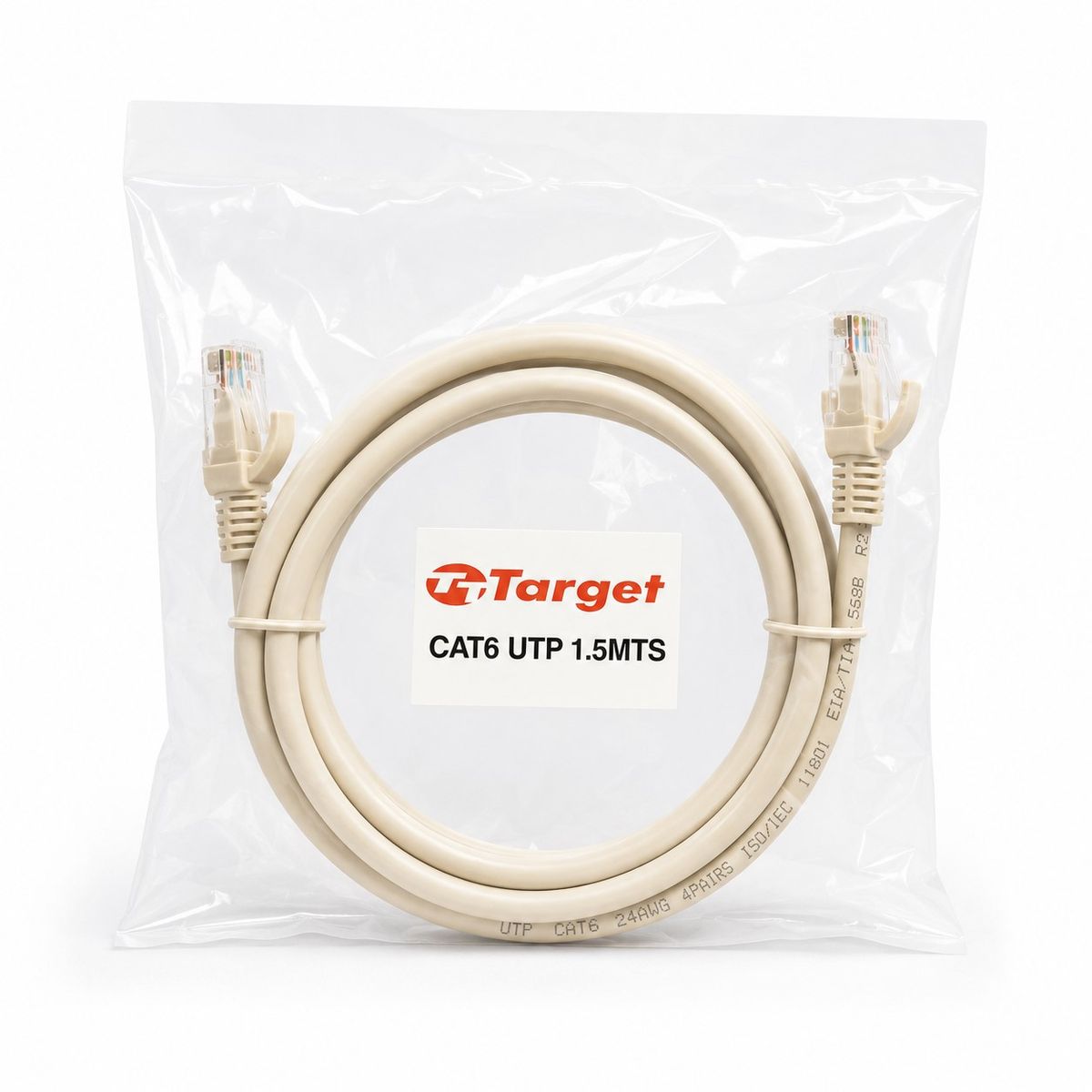 TARGET - Cable de Red Target 150cm Patch Cord UTP Cat 6