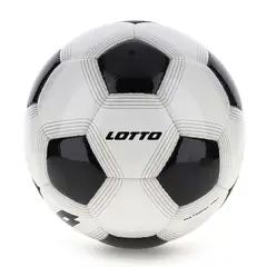LOTTO - Balon de Futbol N5 STADIO 500 Blanco Negro