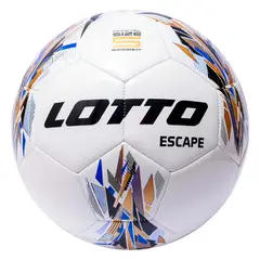LOTTO - Balon de Futbol N5 SCAPE Blanco Azul