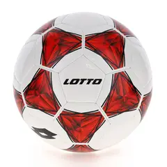 LOTTO - Balon Baby Futbol N4 TACTO 700 Blanco Rojo
