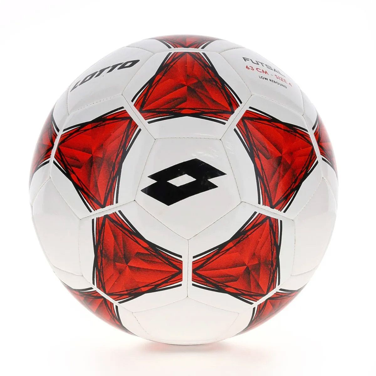 LOTTO - Balon Baby Futbol N4 Lotto TACTO 700 Blanco Rojo